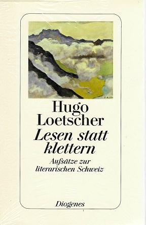 Loetscher, Lesen statt klettern.