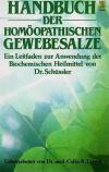 Schüssler,Handbuch der Homöopathischen Gewebesalz