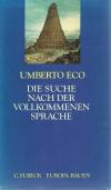 Eco, Die Suche nach der vollkommenen Sprache